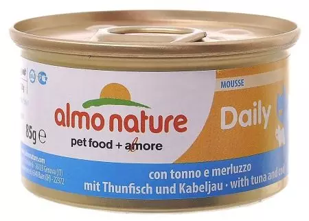 Thức ăn thiên nhiên Almo: Nhà sản xuất thực phẩm khô và ướt với Thổ Nhĩ Kỳ và các tác phẩm khác, ưu và nhược điểm 22060_16