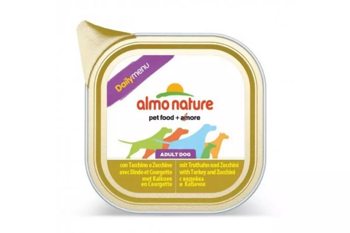 Almo Nature Feed: יצרן מזון יבש ורטוב עם טורקיה וקומפוזיציות אחרות, היתרונות והחסרונות 22060_18