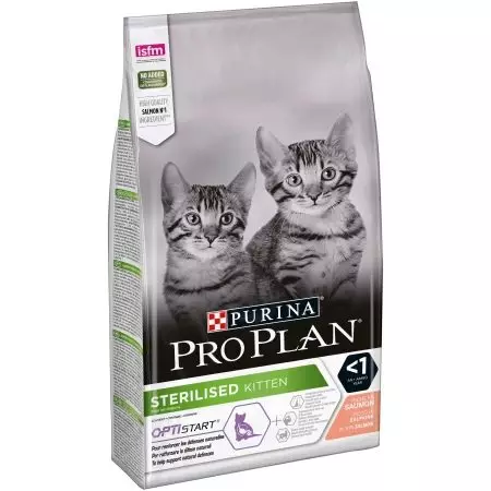 PURINA kittens feed: dry and wet, pies and liquid food in jelly, their composition. Food with turkey and other products 22065_16