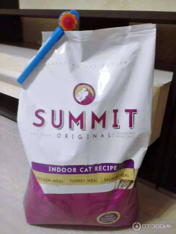 Szczyt feed cat: Skład i przegląd sucha karma dla kociąt i kotów dorosłych sterylizowane, opinie 22071_15