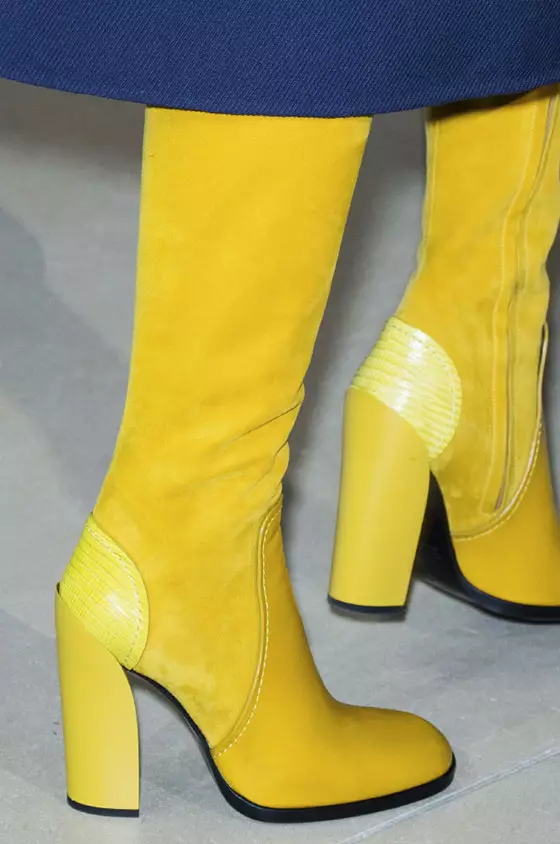 Cizme galbene (25 fotografii): modele de iarnă pentru femei galbene 2210_2