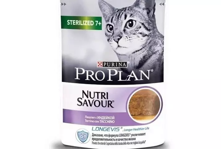 Purina Pro Plan Cat Feed (64 ảnh): Thành phần của thức ăn cho mèo với Probiotic và các thành phần khác, lớp thức ăn cho mèo. Sản phẩm lỏng và khô. Đánh giá 22127_49