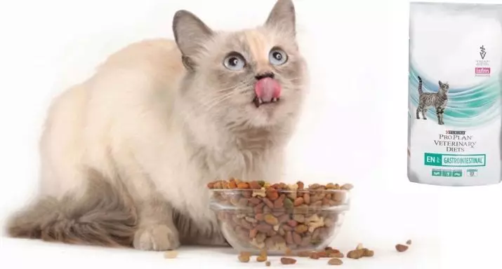 Purina Pro Plan Cat Feed (64 bilder): Sammensetningen av kattematerialer med probiotiske og andre, klassen av fôr for katter. Flytende og tørre produkter. Vurderinger. 22127_59