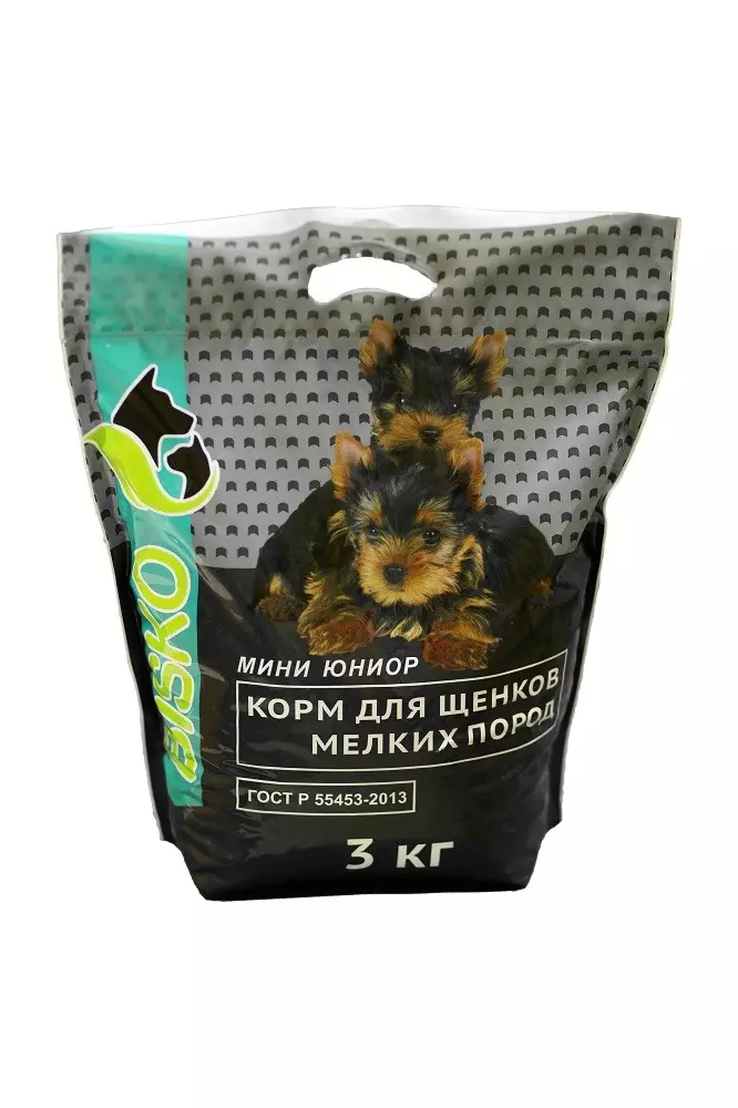 Bisko feed: for dogs and cats. Premium feed composition. Dry feed for puppies and adult animals, their review. Reviews 22129_7