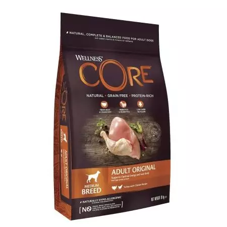Wellness Core for hunder: Sammensetning, mat for valper og små steiner, tørr og våt med lam, andre arter, anmeldelser 22132_14