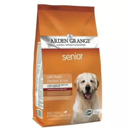 Alimentos para perros Arden Grange: Para razas grandes y medianas. Composición de piensos secos para cachorros y perros adultos, comentarios 22136_21