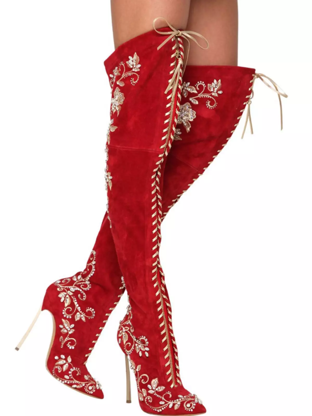 Red Casadei Boots