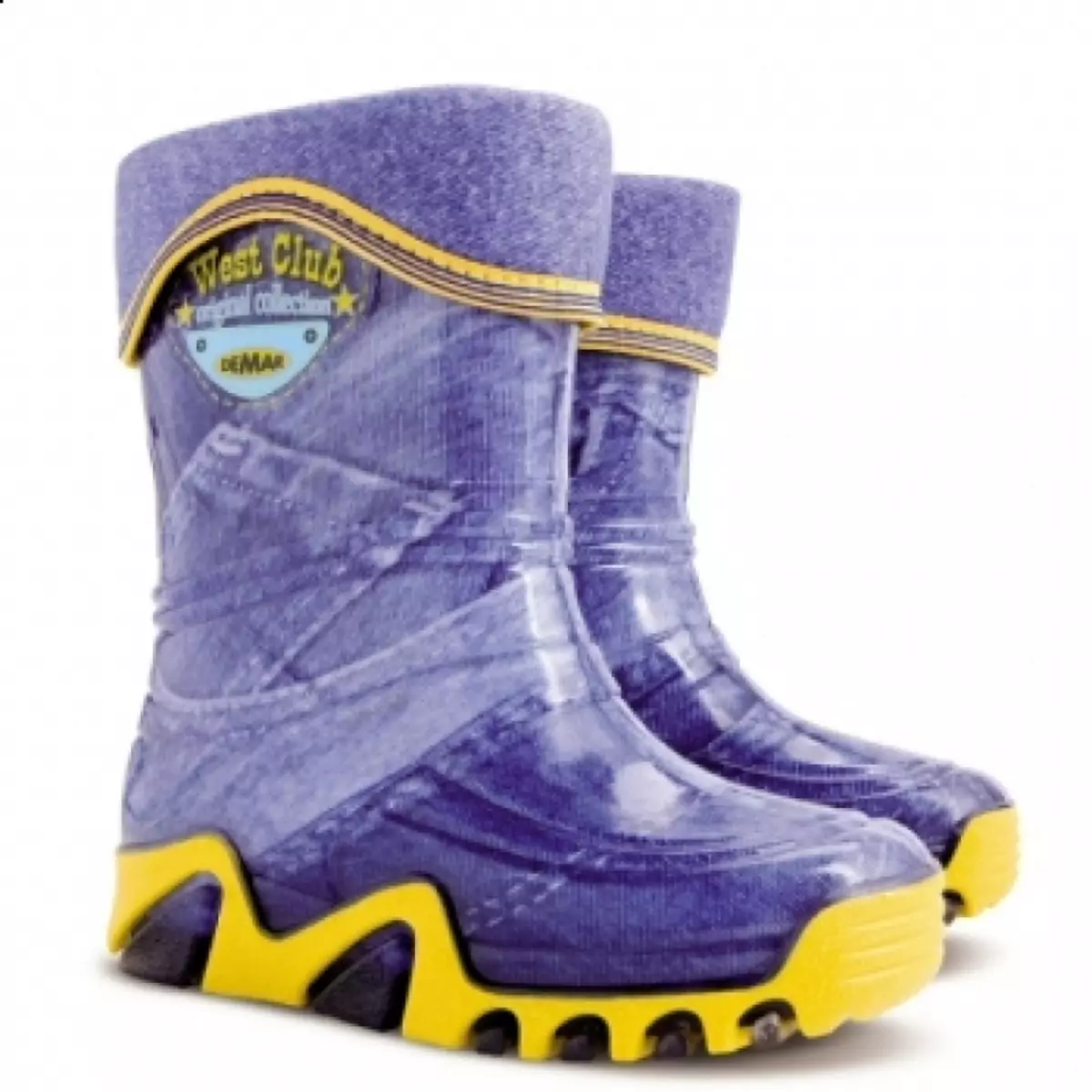 Lastik Boots Demar (67 Fotoğraf): Çocuk ayakkabısı, yalıtımlı modeller hakkında yorumlar 2236_11