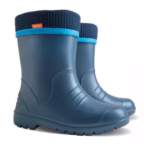 Lastik Boots Demar (67 Fotoğraf): Çocuk ayakkabısı, yalıtımlı modeller hakkında yorumlar 2236_19