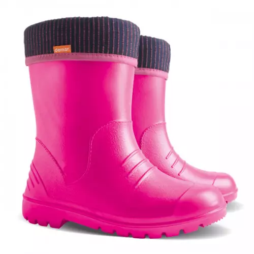 Lastik Boots Demar (67 Fotoğraf): Çocuk ayakkabısı, yalıtımlı modeller hakkında yorumlar 2236_33