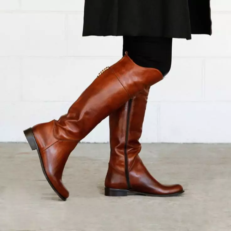 Boots Italia (51 Foto): Model Wanita Brands Beda, Kelton, Vero Cuoio 2255_46