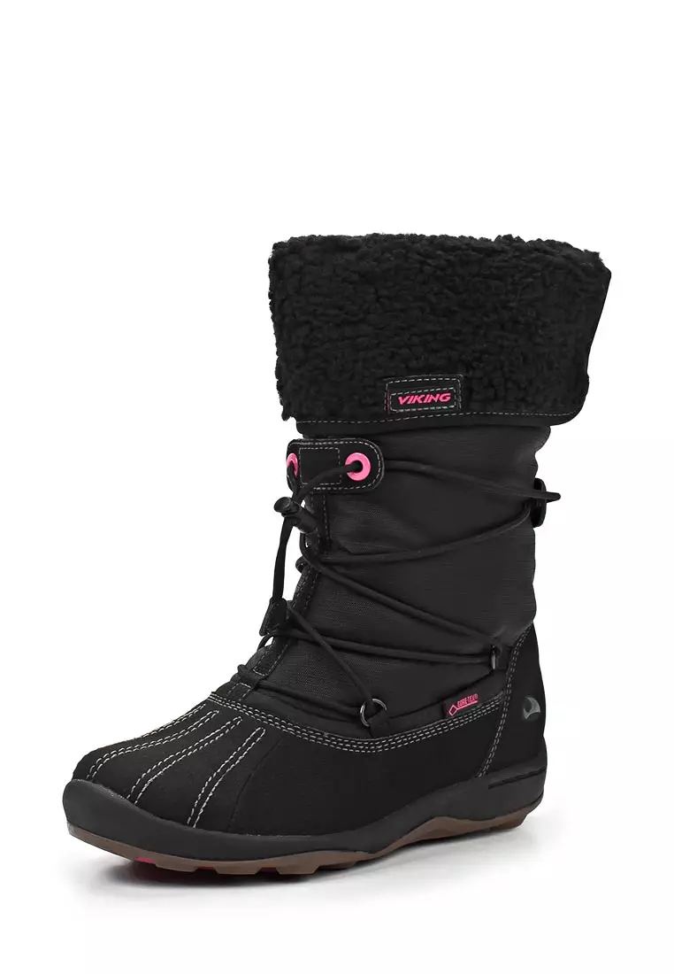 Wikigi Boots (73 foto): Modelli in poliuretano per bambini e donne invernali, maglia dimensionale e recensioni di viking 2258_16