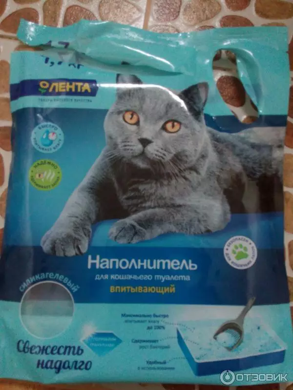 Silikagel punilo za mačke WC-om (33 slike): Kako koristiti silikagel za mačke? Silichagel punila rejting, recenzije 22603_30