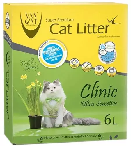 Fyldstoffer Van Cat: Commary Filler 20 kg til katte toilet 