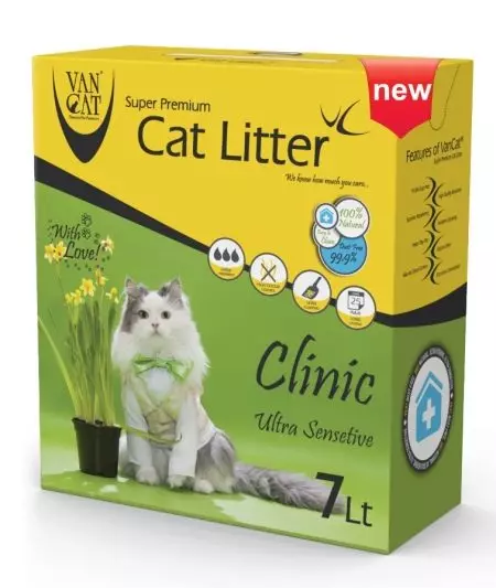 Utilaje de umplere Van Cat: Comercializare 20 kg pentru toaletă pisică 