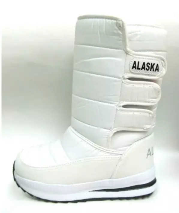 Alaska Boots（63写真）：オリジナルのメンブレンとオランダの冬の職務、黒と白、寸法メッシュ、アラスカについてのレビュー 2261_44