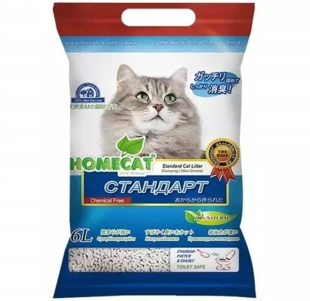 HomeCat填料：商业“绿茶”，硅胶，玉米，“标准”和其他猫科技卫生间的其他填料。顾客评论 22626_21