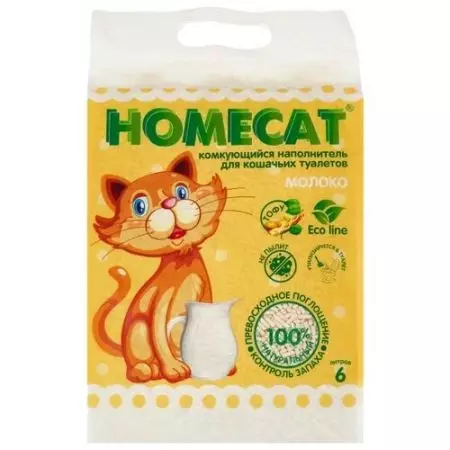 Наповнювачі Homecat: грудкує «Зелений чай», сілікагелевой, кукурудзяний, «Стандарт» і інші наповнювачі для котячого туалету. Відгуки покупців 22626_22