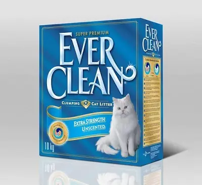 Alceiros sempre limpos: em pacotes 10 e 6 kg, comércio, com um cheiro de lavanda e outros enchimentos para um banheiro felino, Reviews 22627_11