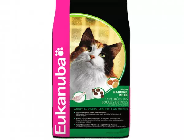 Eukanuba för katter: kattungar Mat och steriliserade katter, komposition, torrmat i förpackning 10 kg och våta spindlar, annan kattmat, recensioner 22640_17