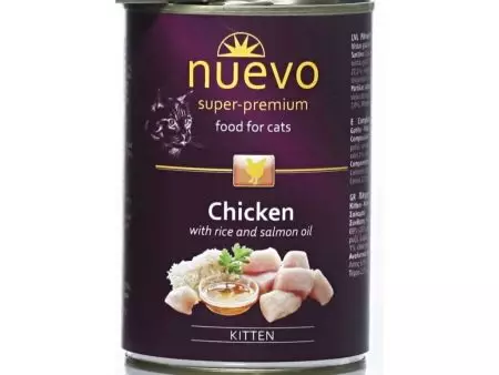 Nuevo: Macska takarmány, kutyák és kiscicák. A konzervek és egyéb termékek áttekintése 22651_15
