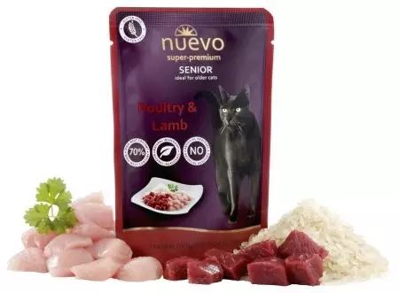 Nuevo: Cat Feed, Kûçik û Kittens. Review of Canned and Berhemên din 22651_17