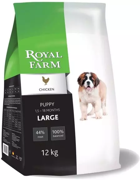 Βασιλικό αγρόκτημα: τρόφιμα για σκύλους και κουτάβια, ξηρά και υγρά προϊόντα παραγωγής για γάτες 22653_12