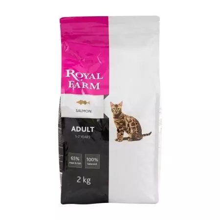 Royal Farm: Essen für Hunde und Welpen, trockene und nasse Produktionsprodukte für Katzen 22653_5