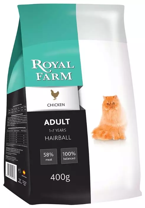Royal Farm: Mat for hunder og valper, tørre og våte produksjonsprodukter for katter 22653_7