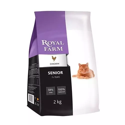 Royal Farm: Aliments per a gossos i cadells, en sec i en humit Productes de producció dels gats 22653_8