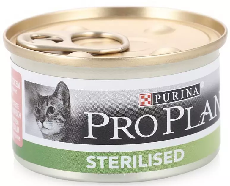 Våtmat för katter Purina Pro Plan: Puffy och konserverad mat med patestoner, foderkompositioner Nutrisavour Delikat, Nutrisavour steriliserade och andra 22658_28
