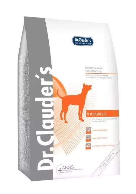Feed dr. Clauders: Dry til katte og hunde. Feline Canned Food (Canned Food) og andre våde produkter 22663_15