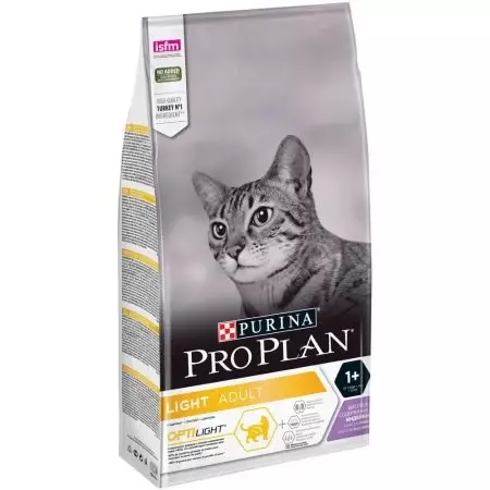 Ushqimi i thatë për Cats Purina Pro Plani: Përbërja dhe llojet. Ushqimi veterinar ur urinar dhe delikate, sterilizuar dhe ushqim të tjera. Norma ditore. Shqyrtime 22666_16