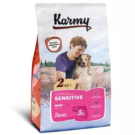 Alimentación Karmy: Composición. Fabricante de alimentación seca de gatito de clase Premium e outros produtos húmidos para animais. Comentarios de revisión 22667_23