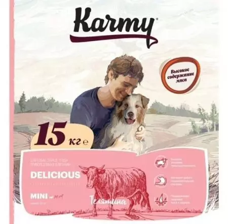 Alimentación Karmy: Composición. Fabricante de alimentación seca de gatito de clase Premium e outros produtos húmidos para animais. Comentarios de revisión 22667_25