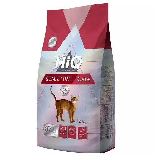 HiQ Feed: Pre psov a mačiek. Aká je táto trieda? Krmivo pre sterilizované mačky a malé plemená psov, suché pre mačiatka a ďalšie, recenzie 22677_10