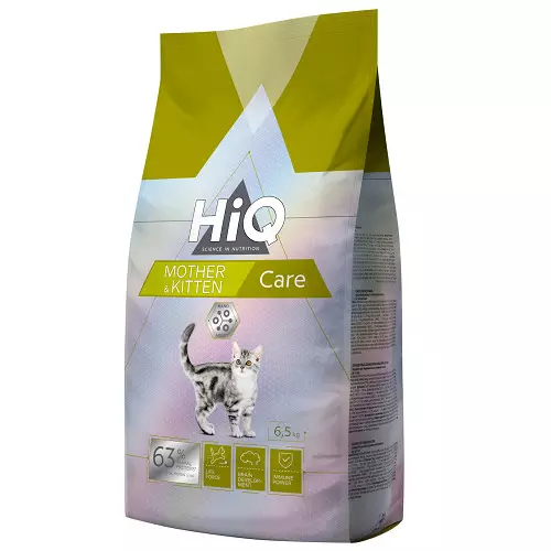 HiQ Feed: Pre psov a mačiek. Aká je táto trieda? Krmivo pre sterilizované mačky a malé plemená psov, suché pre mačiatka a ďalšie, recenzie 22677_9