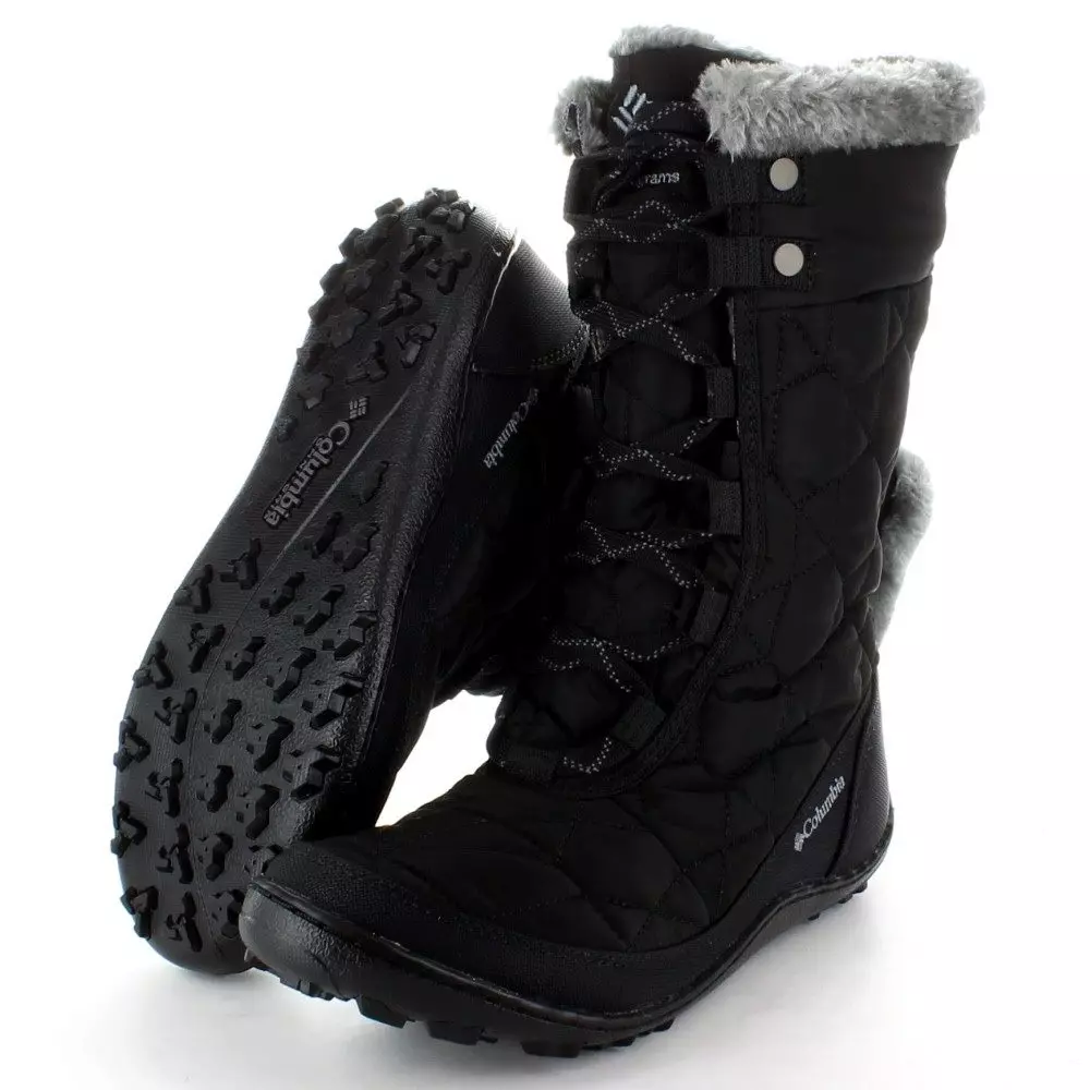 Կոմբիա կոշիկներ (64 լուսանկար). Կանանց ձմեռային եւ մեկուսացված մանկական մոդելներ աղջիկների համար Bugaboot եւ Minx, Columbia ակնարկներ 2268_53