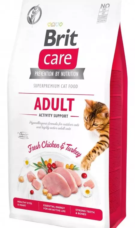 Suché potraviny pre mačky Brit: Zloženie krmiva z Linek Premium, Starostlivosť a veterinárna diéta pre mačiatka a dospelé mačky, recenzie zákazníkov 22691_10