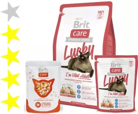 อาหารแห้งสำหรับ Cats Brit: องค์ประกอบของฟีดจาก Linek Premium, Care และสัตวแพทย์อาหารสำหรับลูกแมวและแมวผู้ใหญ่ความคิดเห็นของลูกค้า 22691_6
