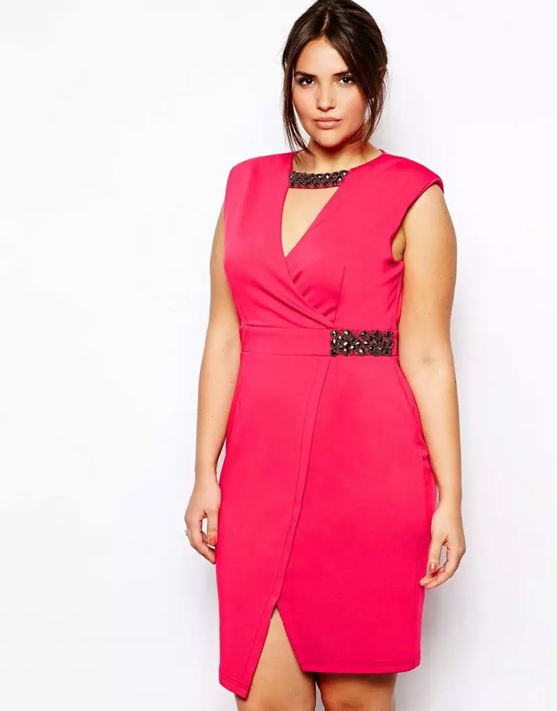 Վարդագույն զգեստ միջին երկարությամբ հոտով լիարժեք