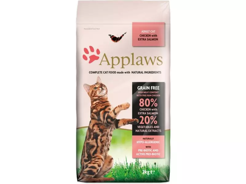تغذية القط Applaws: لصغار القطط والقطط المعقمة، تكوينها. رسول الجاف والعلف الرطب، استعراضها. تقييم 22701_15