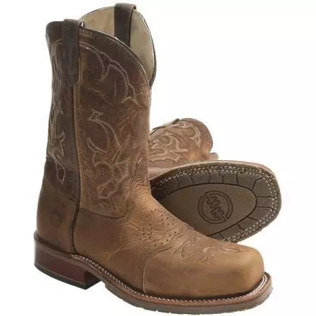 Cowboy μπότες (77 φωτογραφίες): Κοζάκια και μοντέλα στο στυλ του αμερικανικού καουμπόη, που τους φοράει και με τις, χειμωνιάτικες μπότες από γνήσιο δέρμα 2272_17
