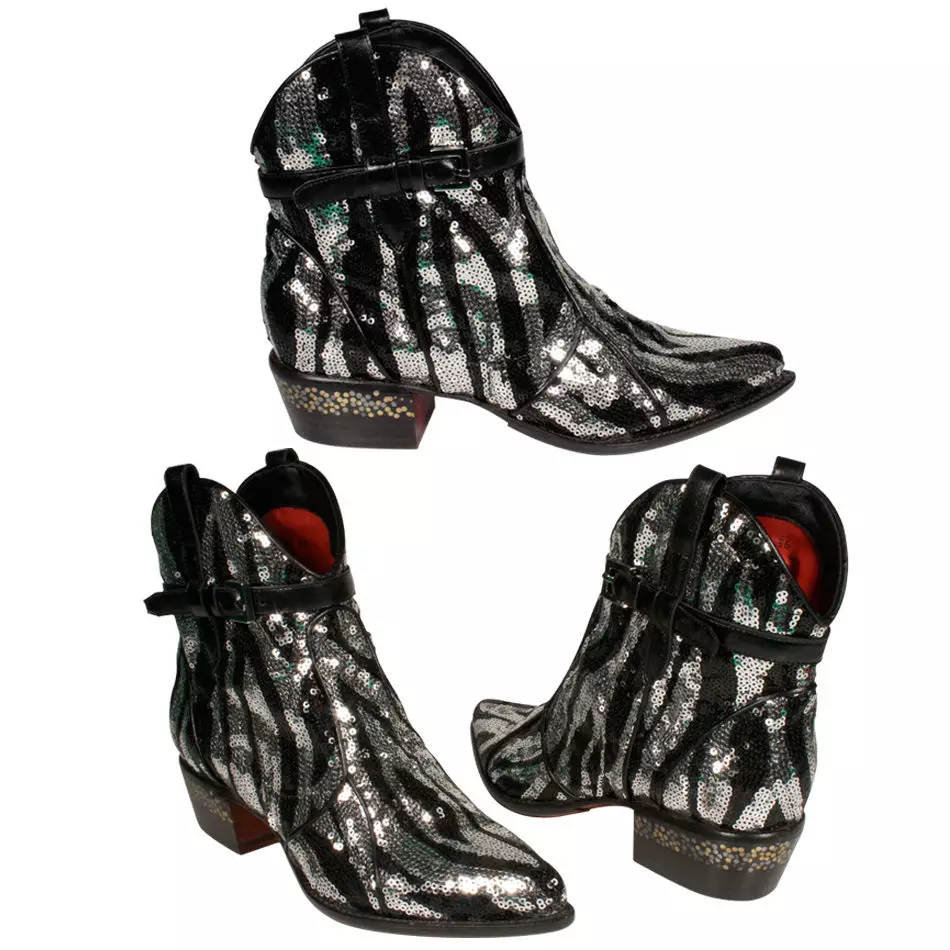 Cowboy Boots (77 bilder): Kosacker och modeller i stilen av den amerikanska cowboy, som bär dem och med vad, vinterstövlar av äkta läder 2272_40