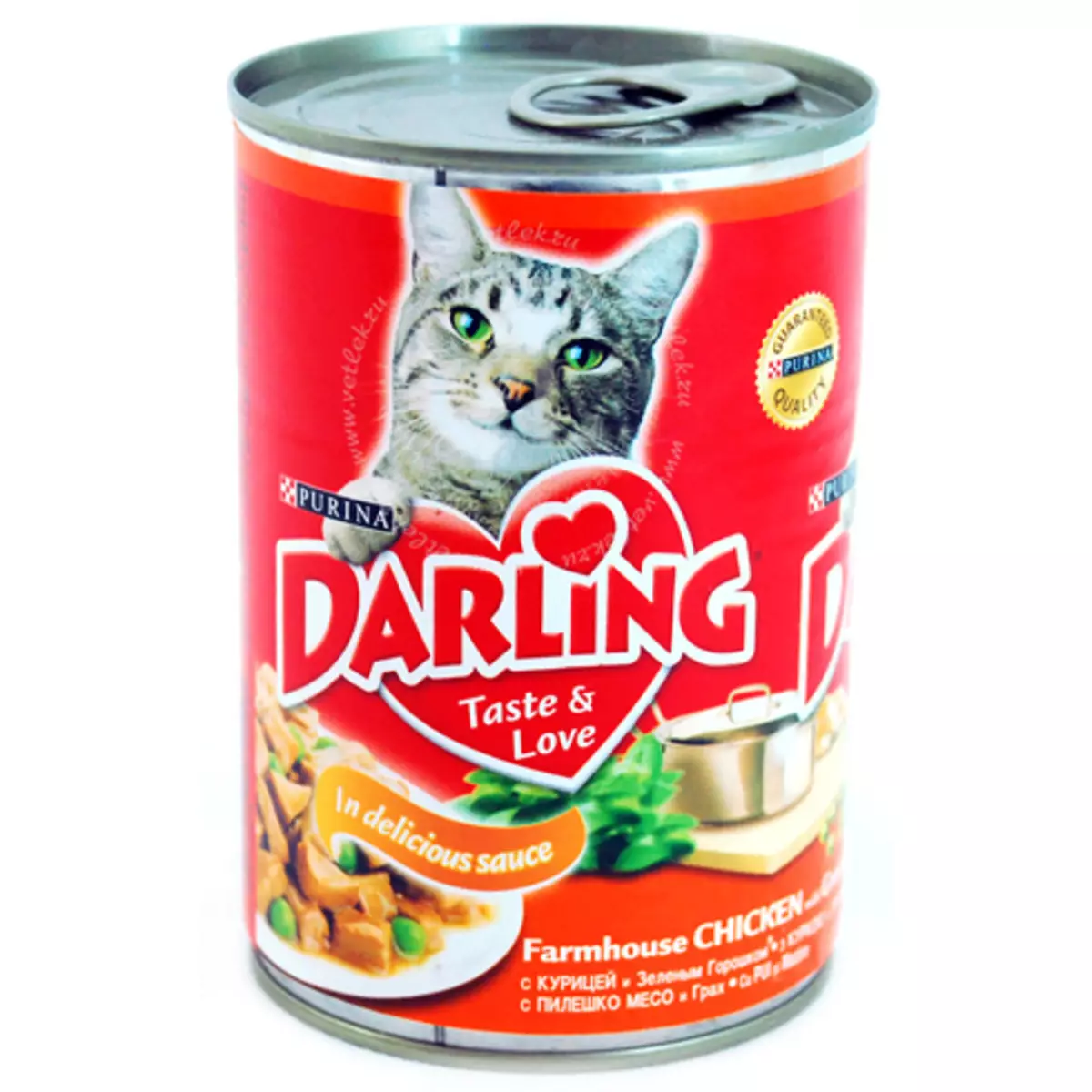 Котешка храна Darling: Feline суха храна от Purina в опаковки 2 кг и 10 кг, различни видове, състав и рецензии 22732_15