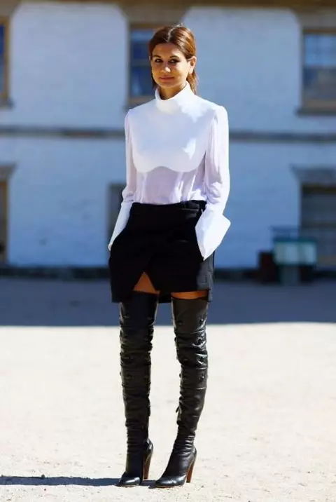 Butang musim sejuk untuk kaki penuh (54 foto): Model wanita dengan nipper yang luas tanpa zip dan tinggi untuk melengkapkan kaviar 2273_28