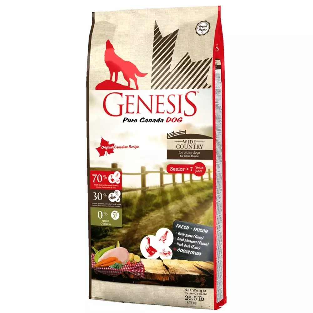 Heneis Pure Canada Feed: dla psów i kotów, skład suchej żywności dla kocięta i szczeniąt, przegląd zakresu i przeglądów właścicieli 22741_19
