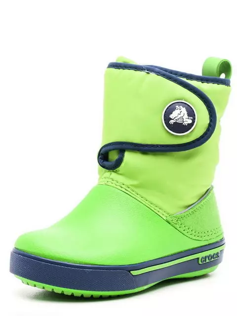 Boots Crocs (57 Ritratti): Crocks tat-Tfal, Boots u Boots CROS CROS, Reviżjonijiet, Mudell Wellie Rain Boot 2275_3