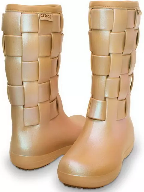 Crocs Boots (57 foto): Bambini per bambini, boots and boots Company Cros, recensioni, modello Wellie Rain Boot 2275_34