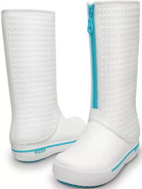 Boots Crocs (Picha 57): Crocks Watoto, Boots na Boots Company Cros, Mapitio, Model Wellie Rain Boot 2275_37